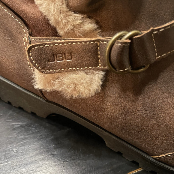 Jbu by Jambu Boots Womens 10 M Indiana Waterproof Snow Brown Comfort Ankle Top - Picture 5 of 9